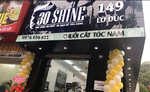 biển quảng cáo tóc